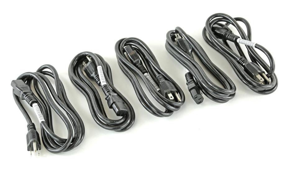 KIT POWER CORD U.S. 120V IEC320C13 (SET OF 5) - 105950-014