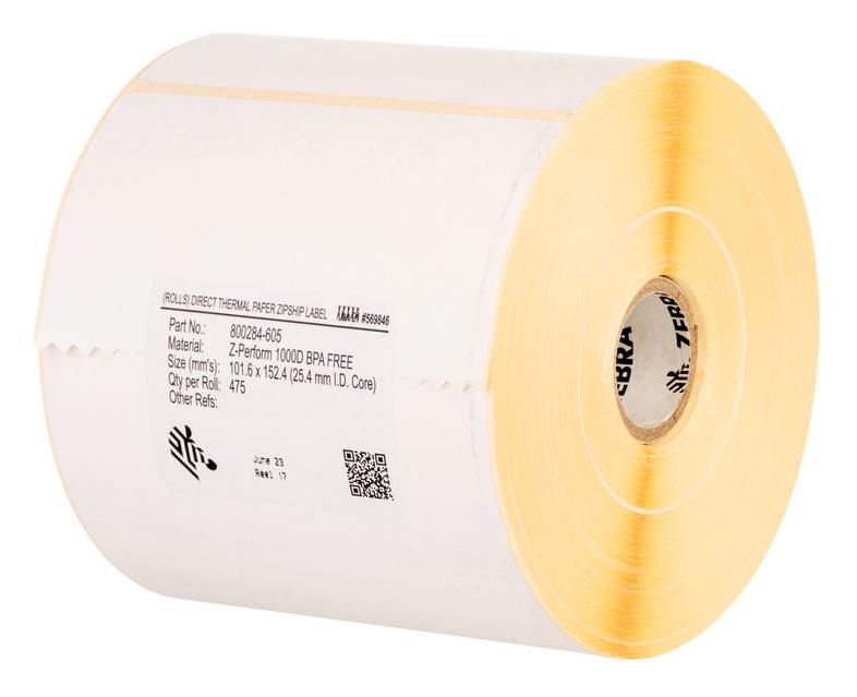 76524, Zebra Z-TRANS 5P 148 x 210 mm, 700 Labels per Roll | EET