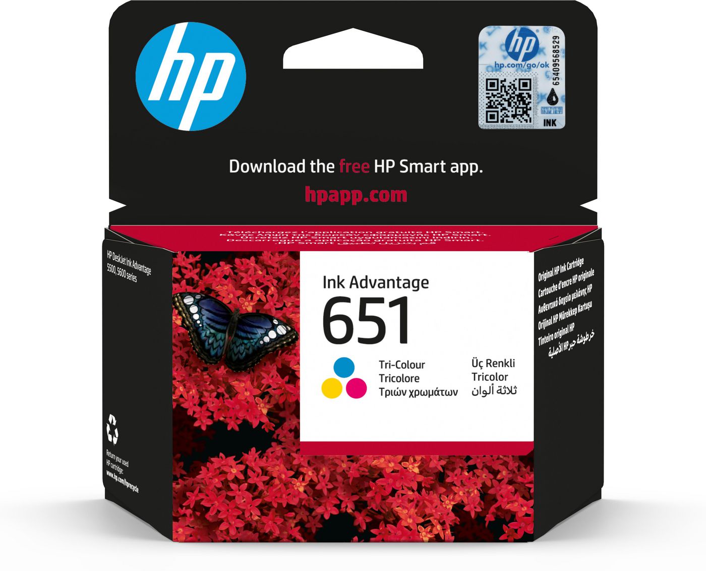 HP 651 Tri-color Original...
