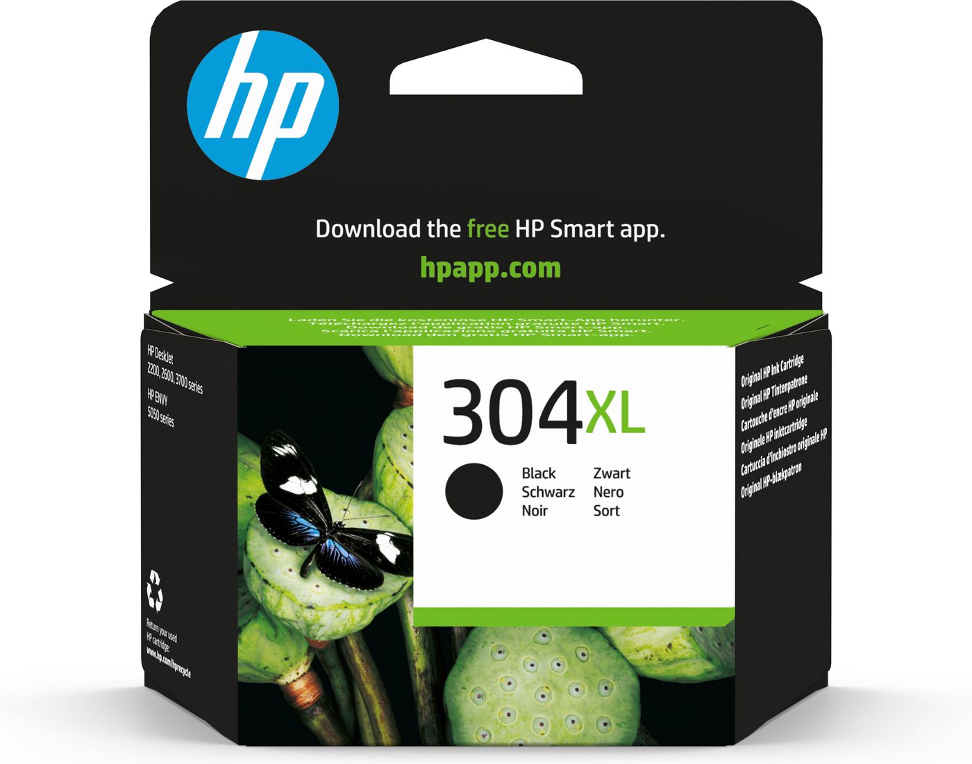 HP Cartuccia inchiostro originale nero 304XL