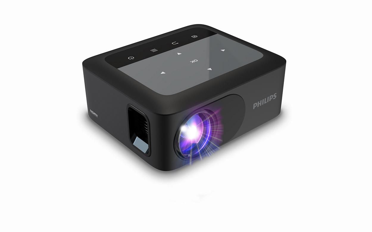 PHILIPS NeoPix 110 | HD ready (1280x720) | 100 ANSI lumens | Black | Wi-Fi