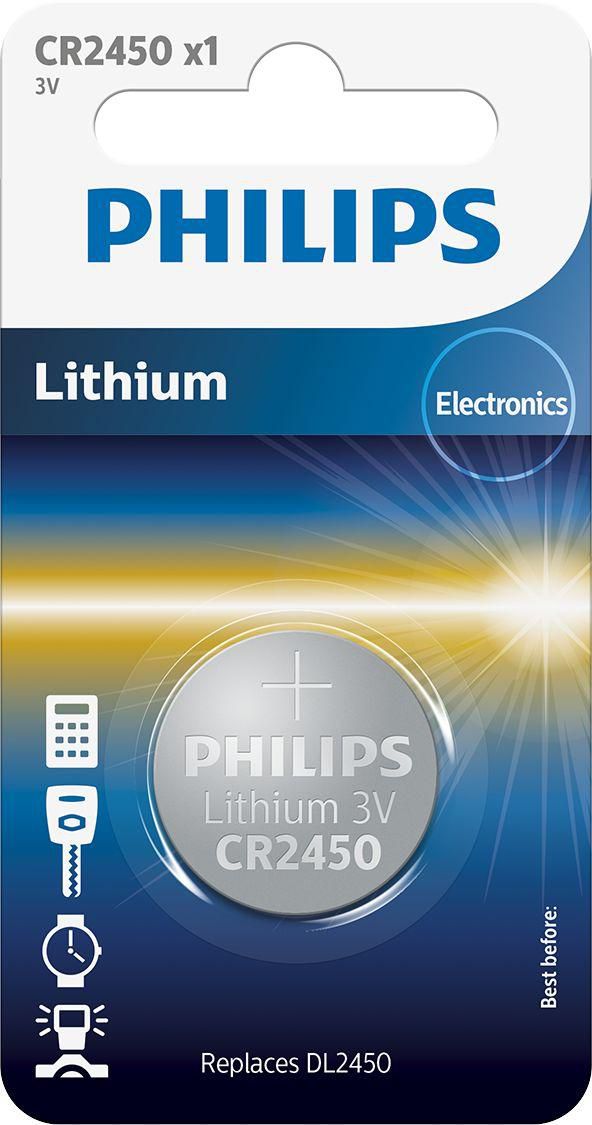 Philips Minicells Batteria CR2450/10B