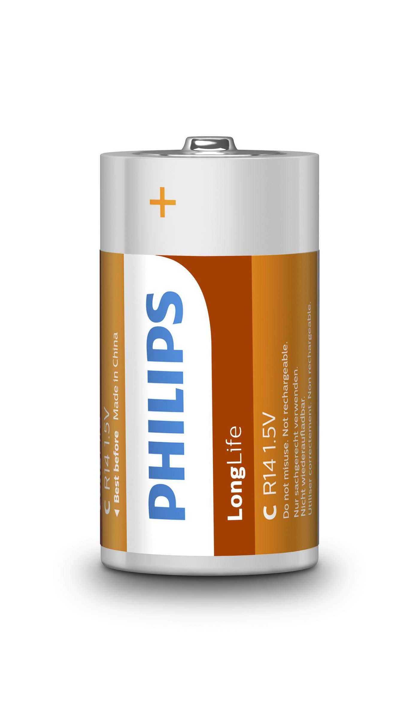 Philips LongLife Batteria R14L2B/10