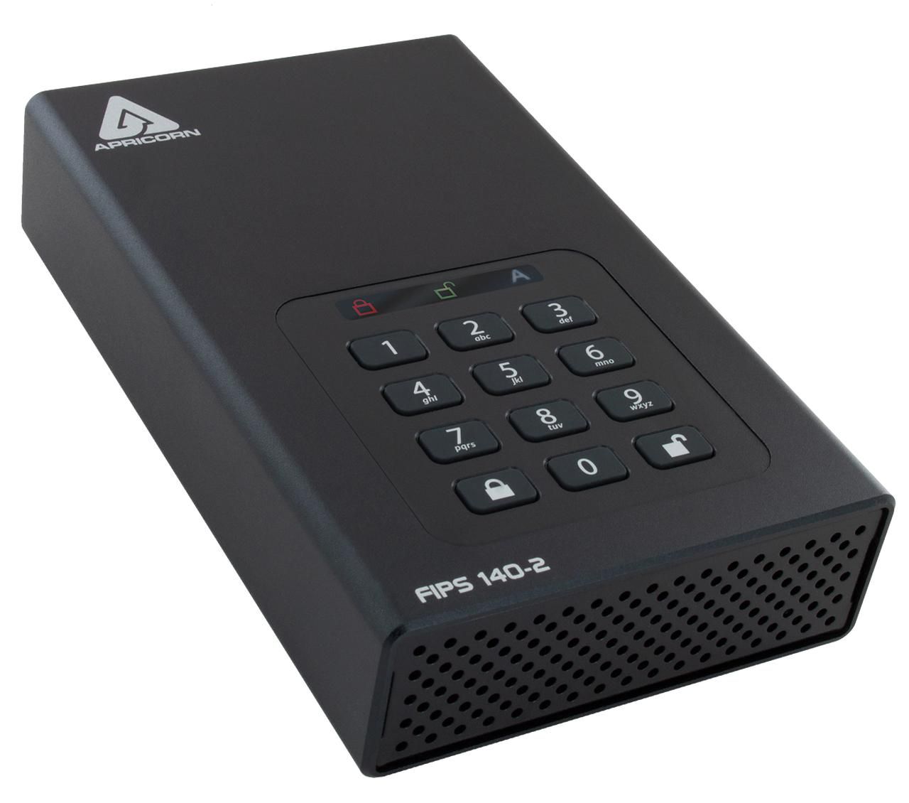 Apricorn ADT-3PL256F-10TB FIPS Validated 10TB AEGIS 