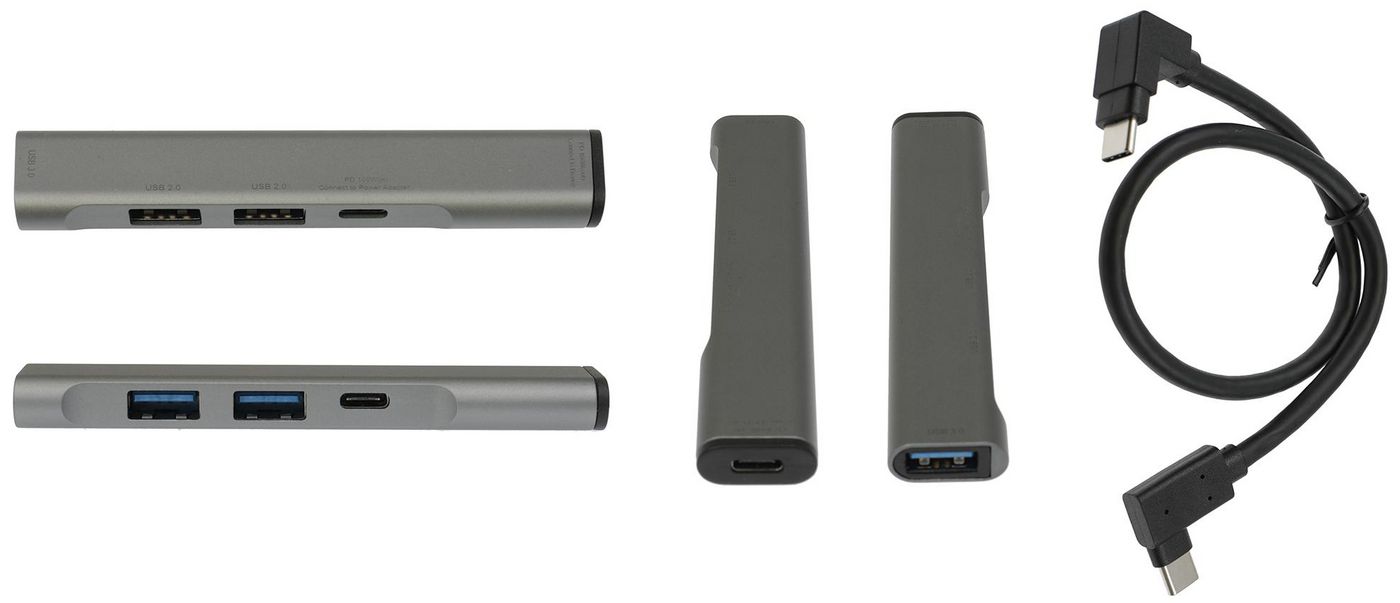 Accessories, 4-in-1 USB-C HUB.