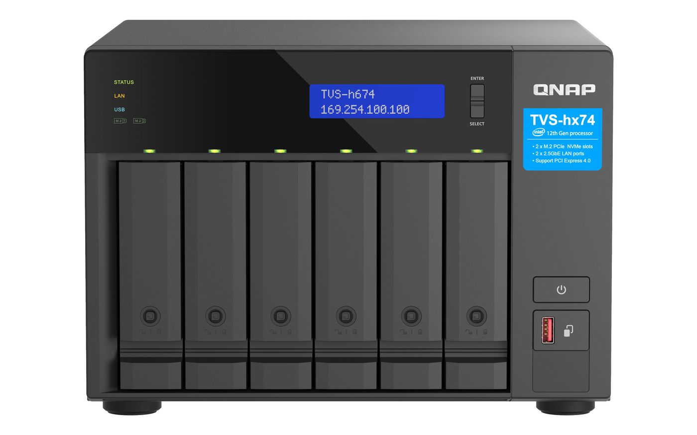 TVS-H674T-I5-32G 6 BAY I5 6C