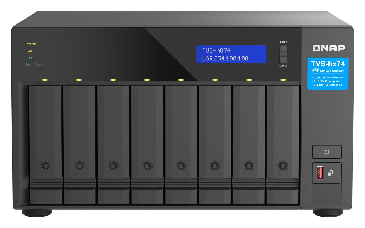 TVS-H874T-I9-64G NAS/storage