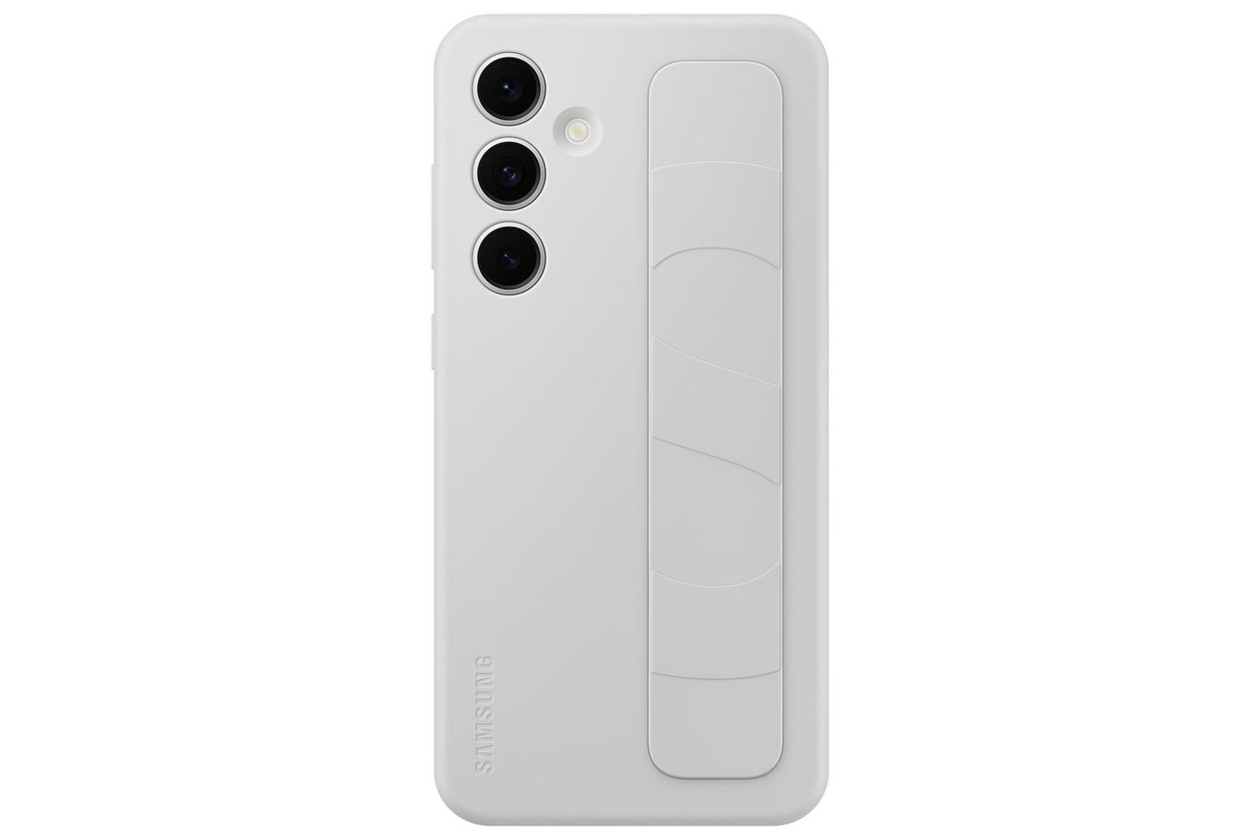 S24 FE Standing Grip Case Gray