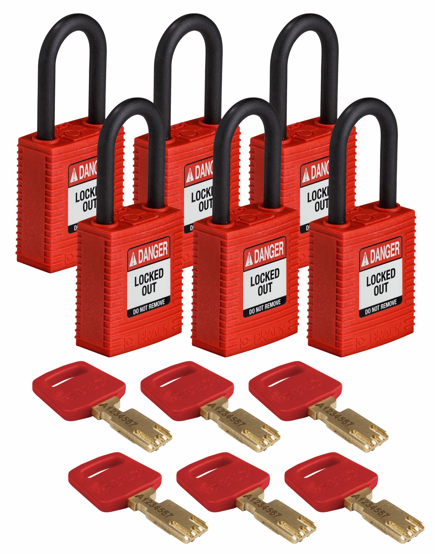 SafeKey Padlocks - Nylon