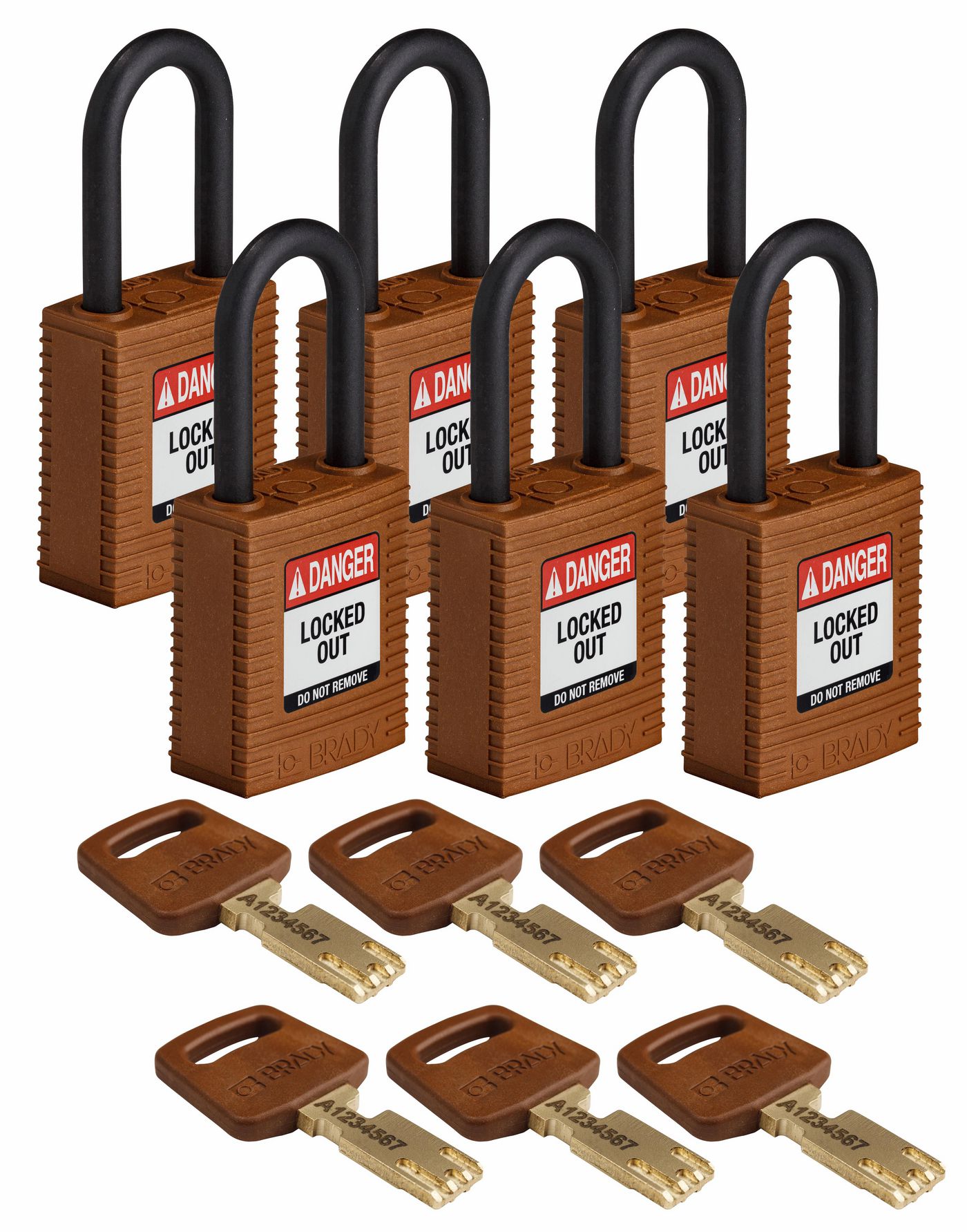 SafeKey Padlocks - Nylon