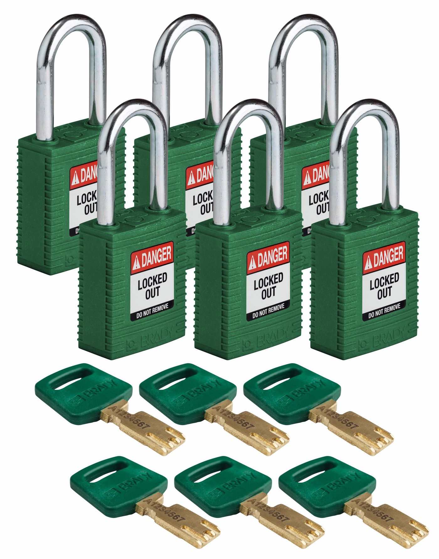 SafeKey Padlocks - Nylon
