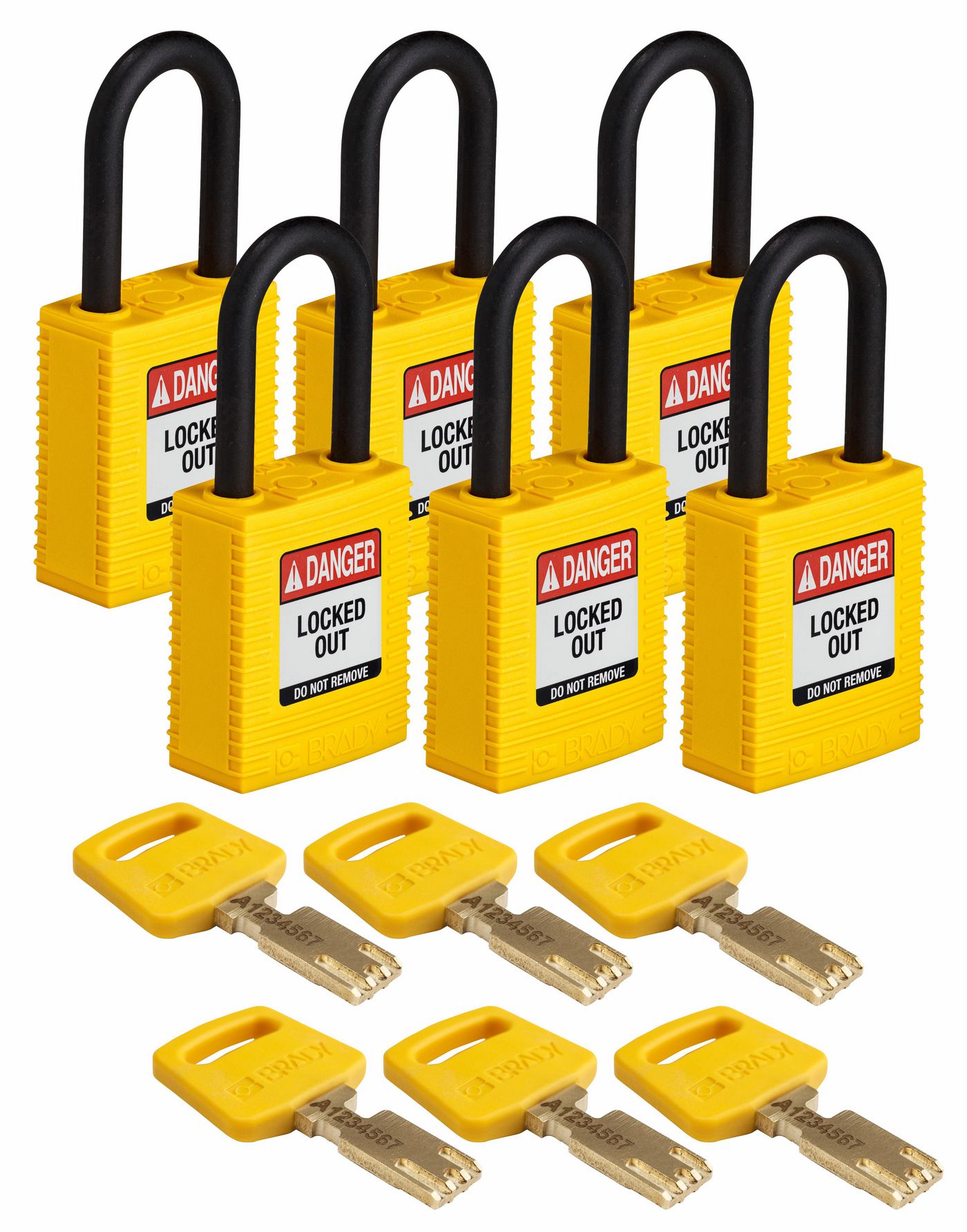 SafeKey Padlocks - Nylon