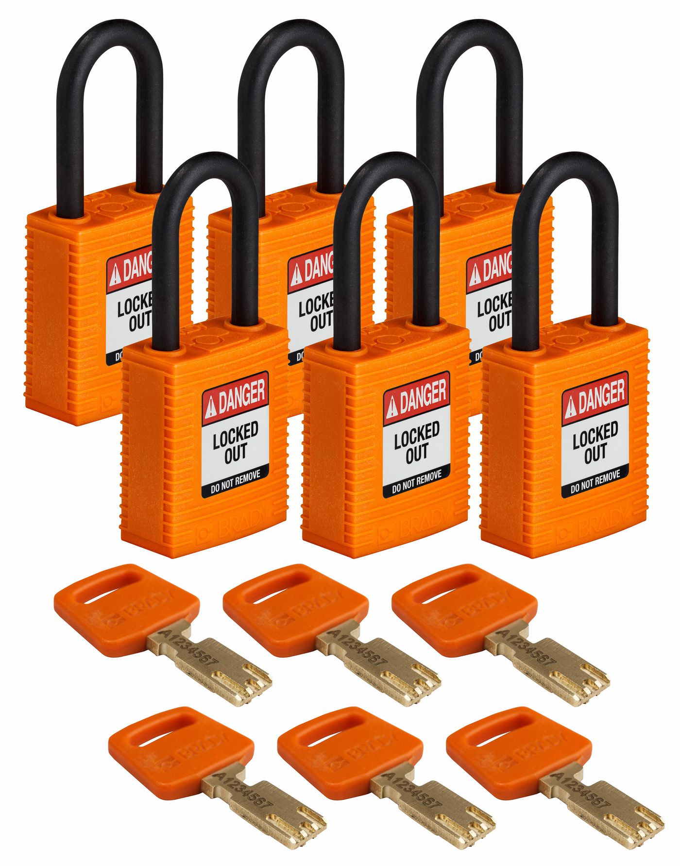 SafeKey Padlocks - Nylon