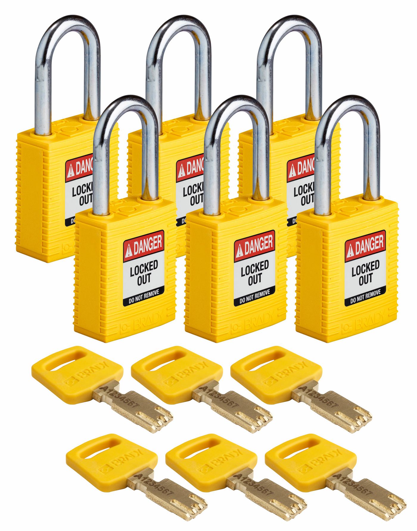 SafeKey Padlocks - Nylon