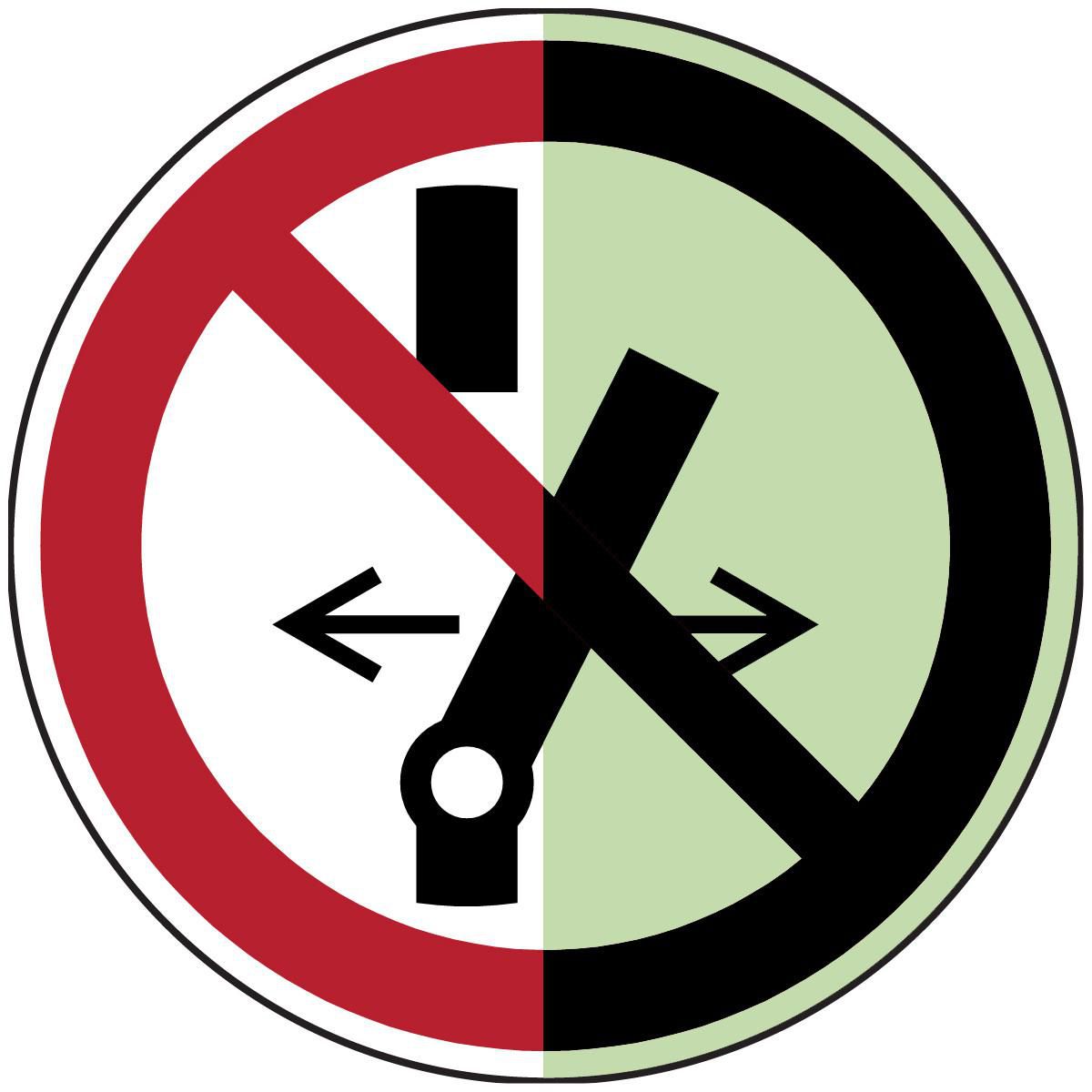 Brady PP031NT-PP-PHOLUMB-DIA 1501-B W128403014 Glow-in-the-dark safety sign 