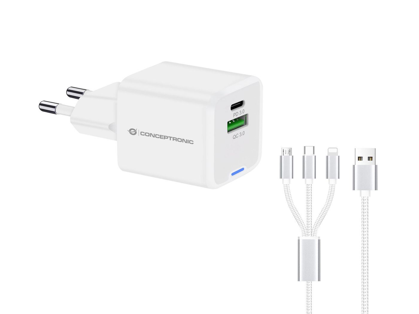 2-Port 33W Gan Usb Pd Charger 