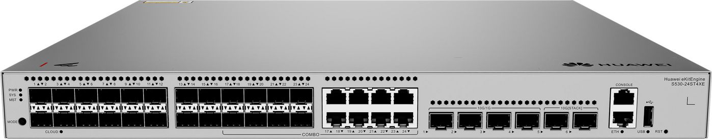 Huawei S530-24ST4XE Gestito L3 1U Grigio