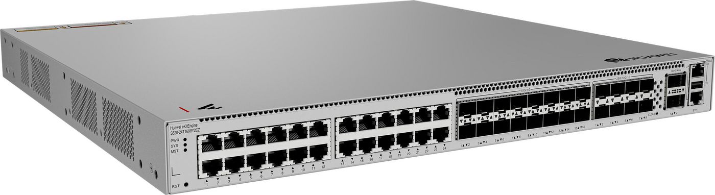 HUAWEI eKit S600 Series S620-24T16X8Y2CZ Gestito L3 Gigabit Ethernet (10/100/1000) 1U Grigio