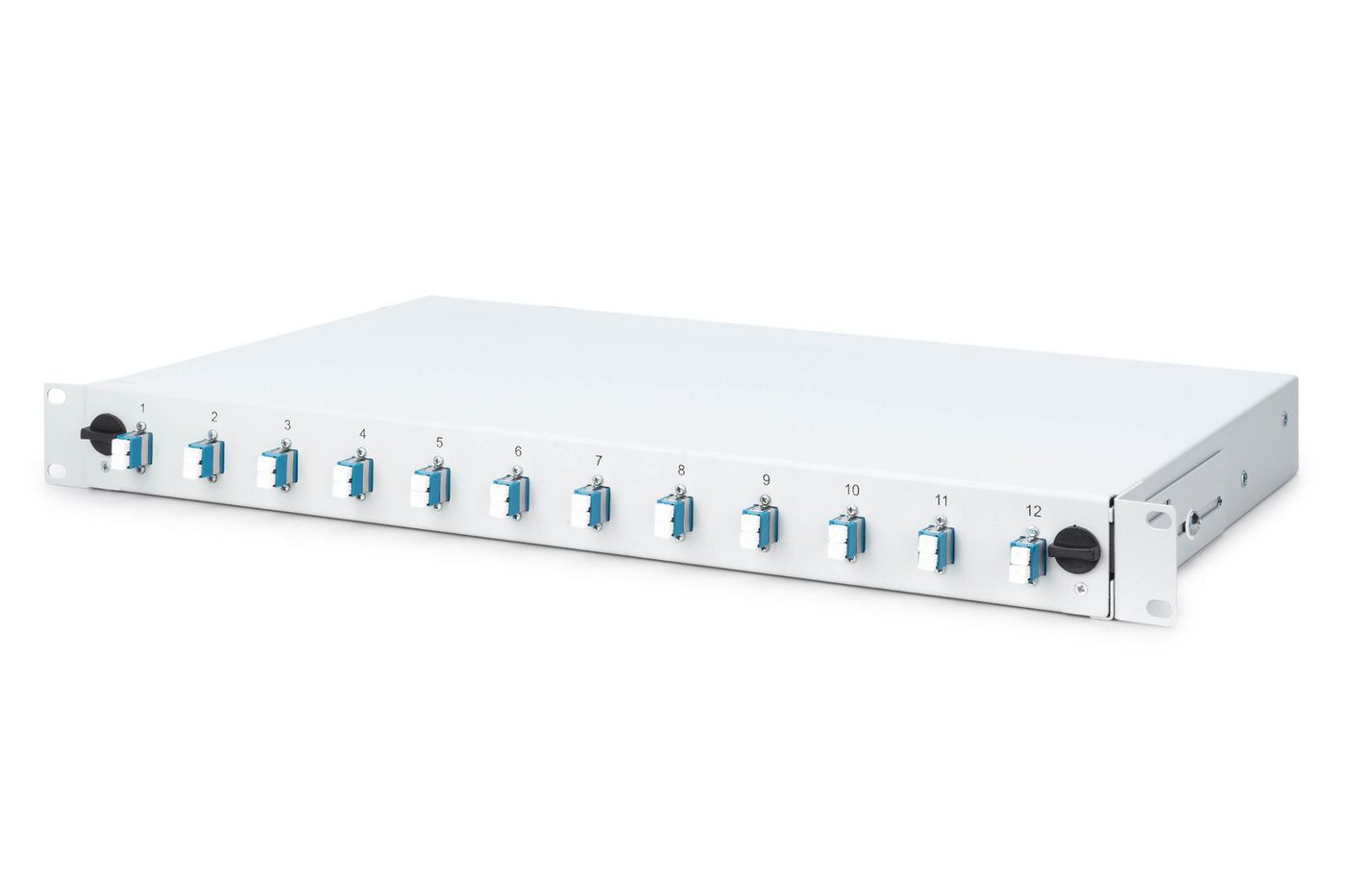 FO splice box, 1U, equipped,