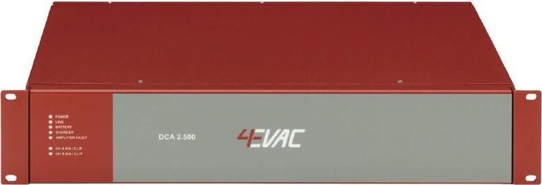 2x500 WATT D-Class Charger Amp