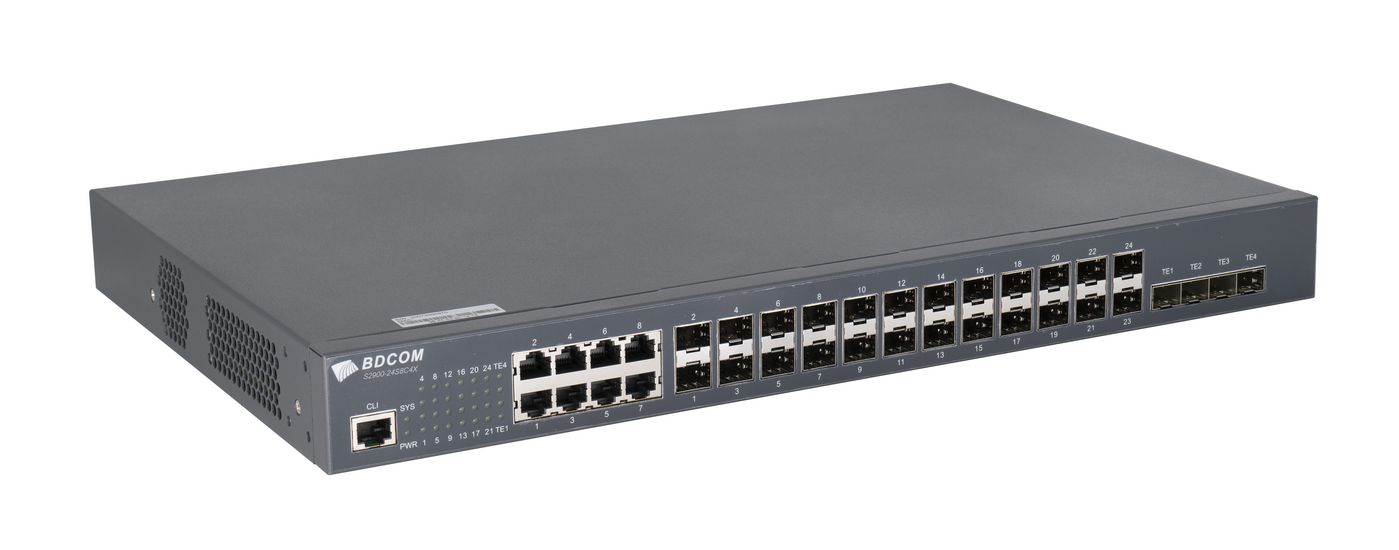 BDCOM W128408029 S2900-24S8C4X-DC 