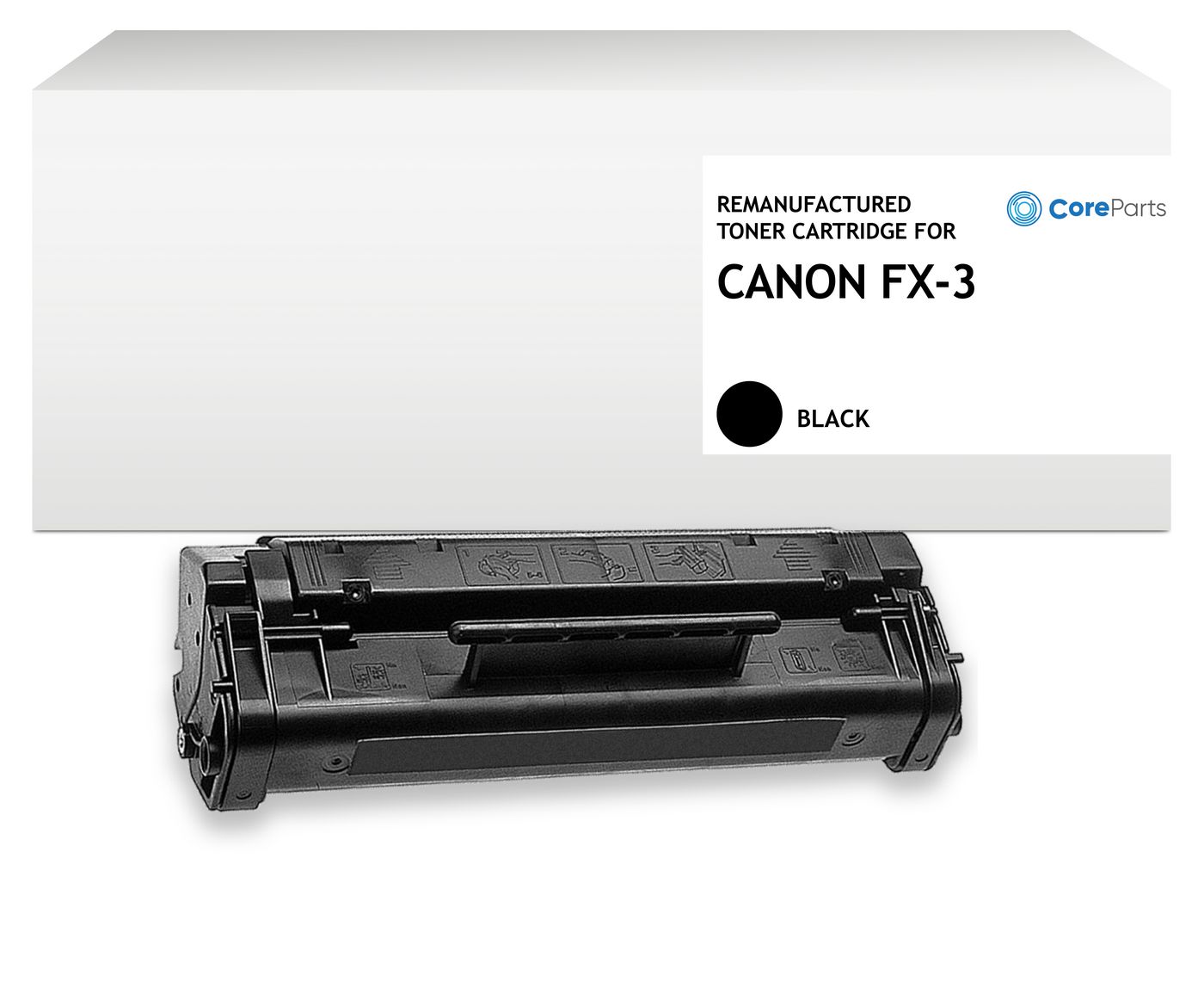 Toner laser per Canon Nero