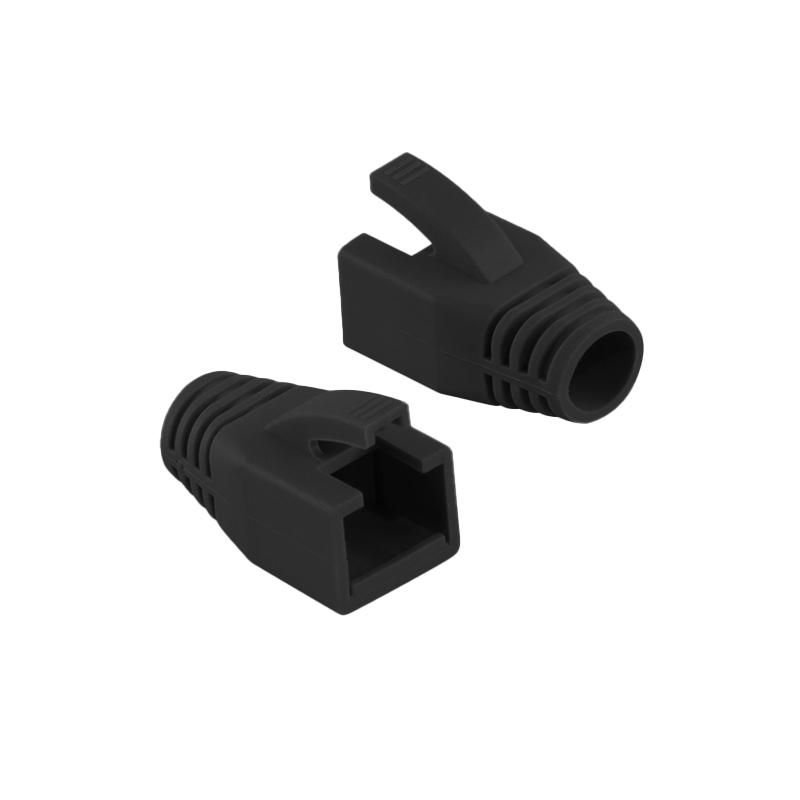 Microconnect CONB85S cavo di rete (Strain Relief Boot Cat7 - cables upto 8.5mm Black - 50pcs - Warranty 300M)