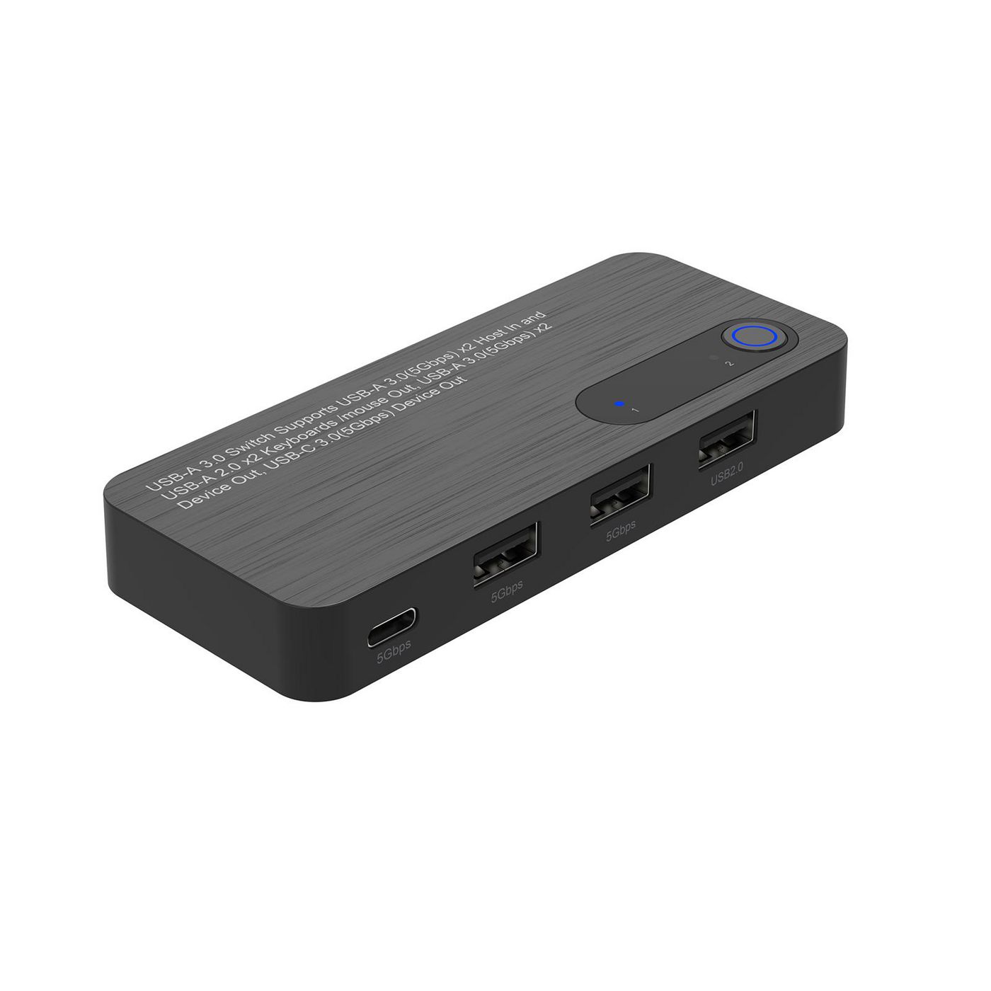 USB A 3.0 KM Sharing Switch - 2x5 - Warranty: 300M