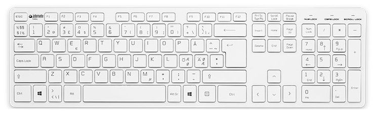 Matting 508103 W128320658 Keyboard Usb Qwerty Nordic 