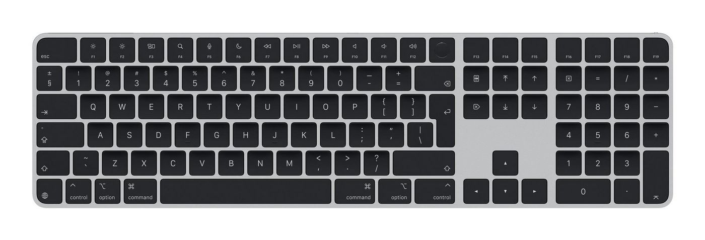APPLE MAGIC KEYBOARD WITH TOUCH ID AND NUMERIC KEYPAD - CLAVIER - USB-C - SANS FIL - BLUETOOTH - QWERTY - ANGLAIS INTERNATIONAL