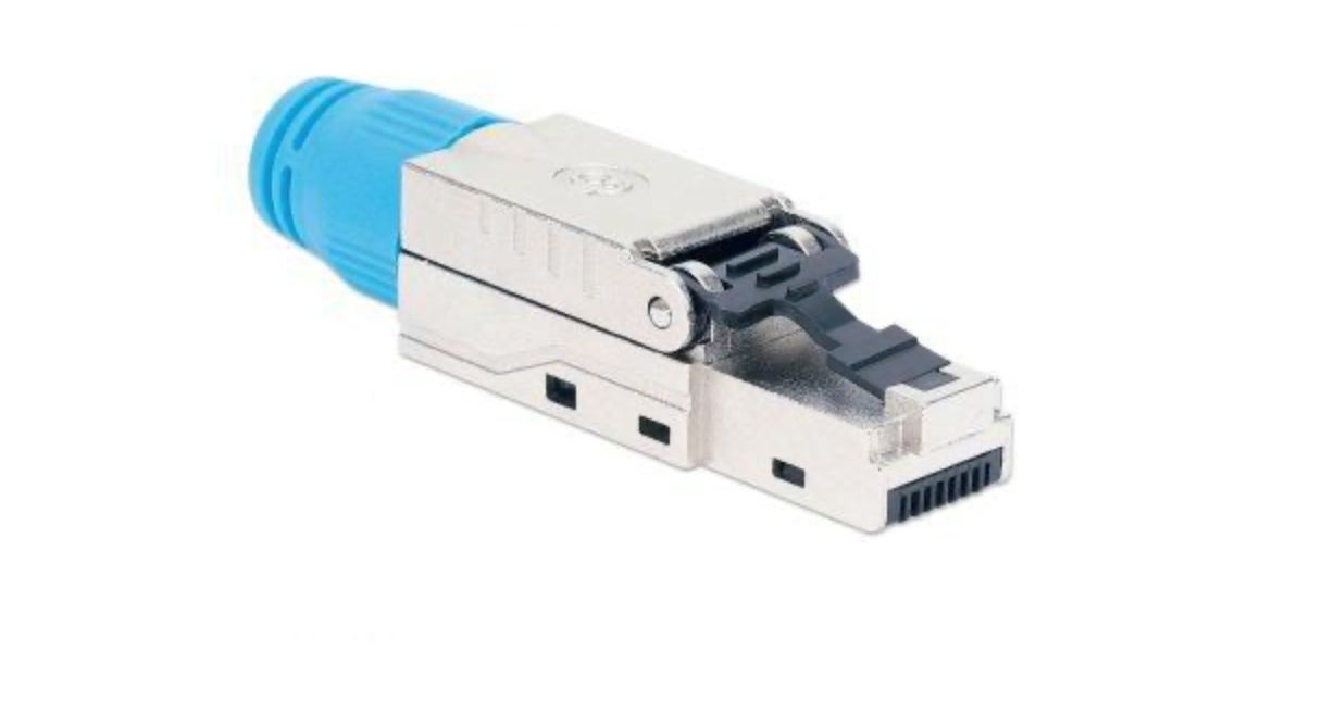 RJ45 STP plug Cat8.1 for - AWG22-24 solid/stranded - conductor - Warranty: 300M