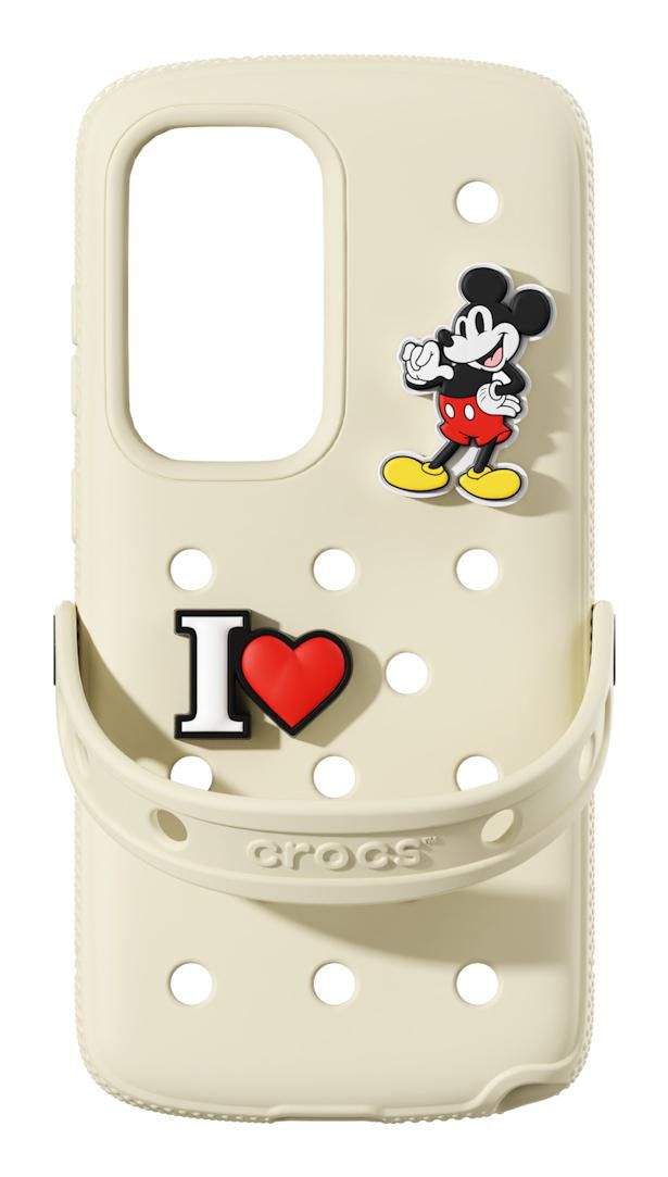 S25 Ultra Crocs Case Bone