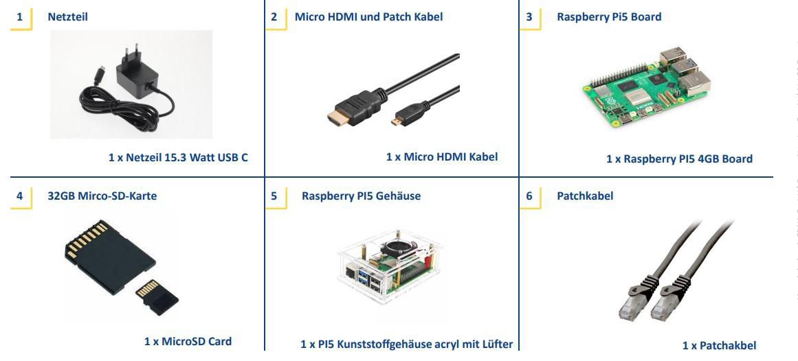 RASPBERRY PI5 4GB - EINSTIEG - KIT