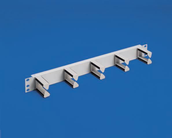 19" CABLE ROUTING PANEL 1U