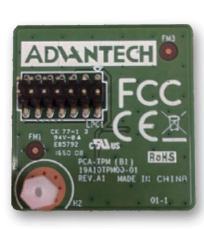 Advantech PCA-TPM-00B1E W129018817 TPM 2.0 MODULE BY LPC FOR CPU 