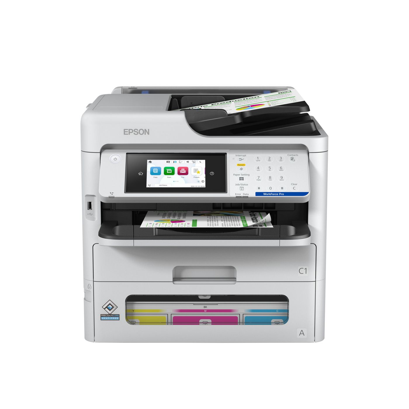 Epson WorkForce Pro EM-C800RDWF Ad inchiostro A4 4800 x 1200 DPI 35 ppm Wi-Fi (Epson WorkForce Pro EM-C800RDWF - Stampante mult