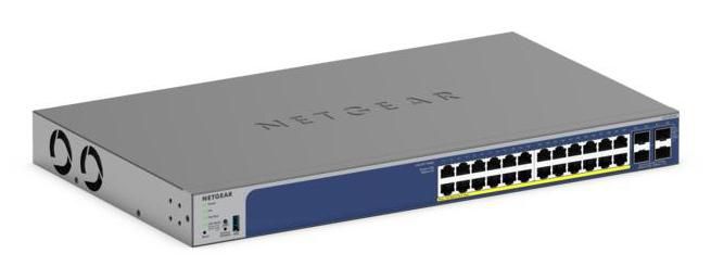 28-Port Poe Gigabit/10G 