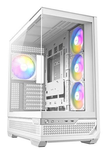 C7 Argb Midi Tower White - 0-761345-10136-3