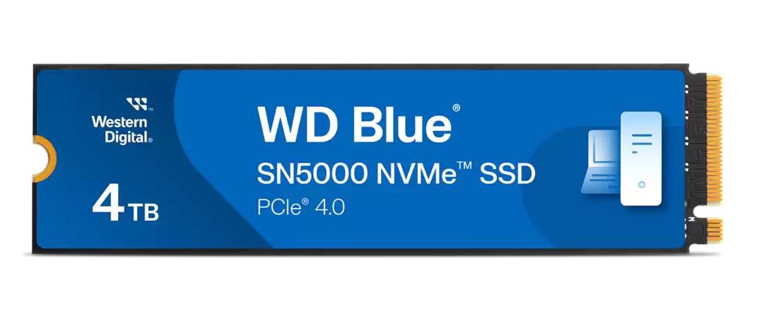 Wd Blue Sn5000 Nvme 4 Tb M.2
