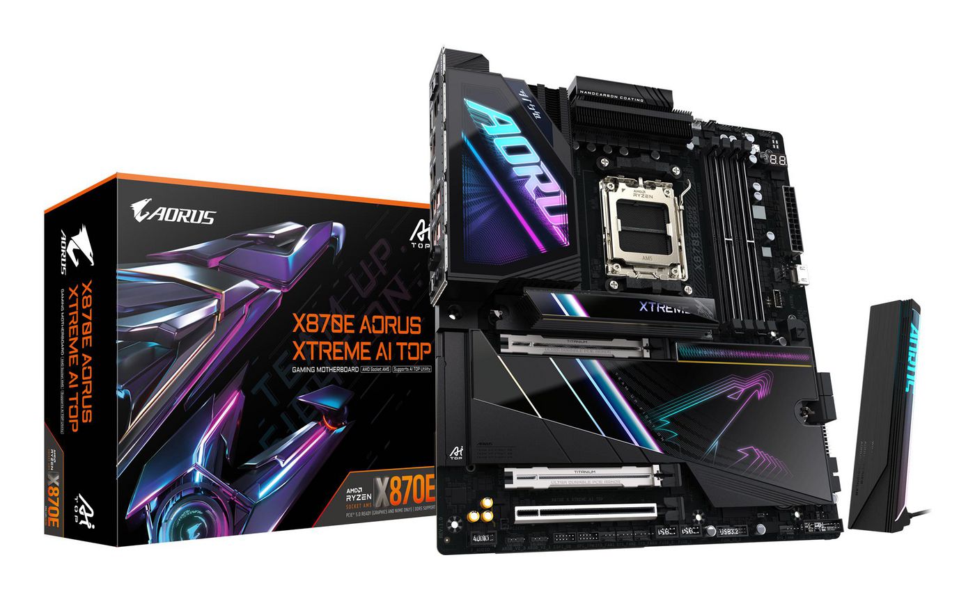 X870E Aorus Xtreme Ai Top