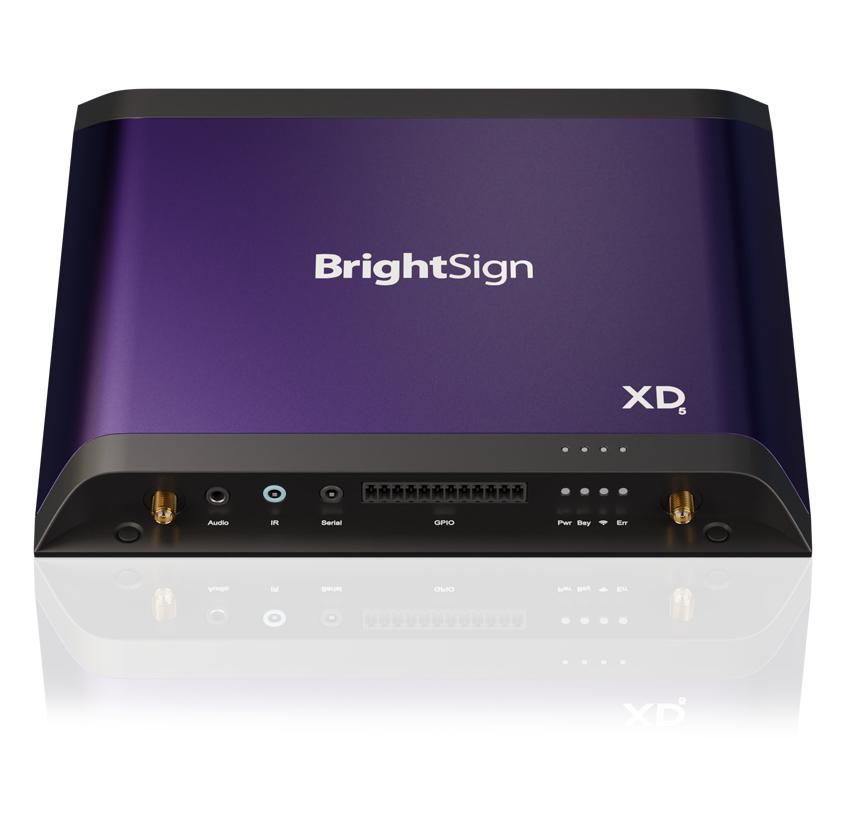 BrightSign XD1035 W129021850 Digital Media Player Violet 