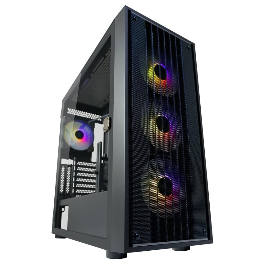LC-POWER LC-810B-ON W129022701 Computer Case Midi Tower Black 