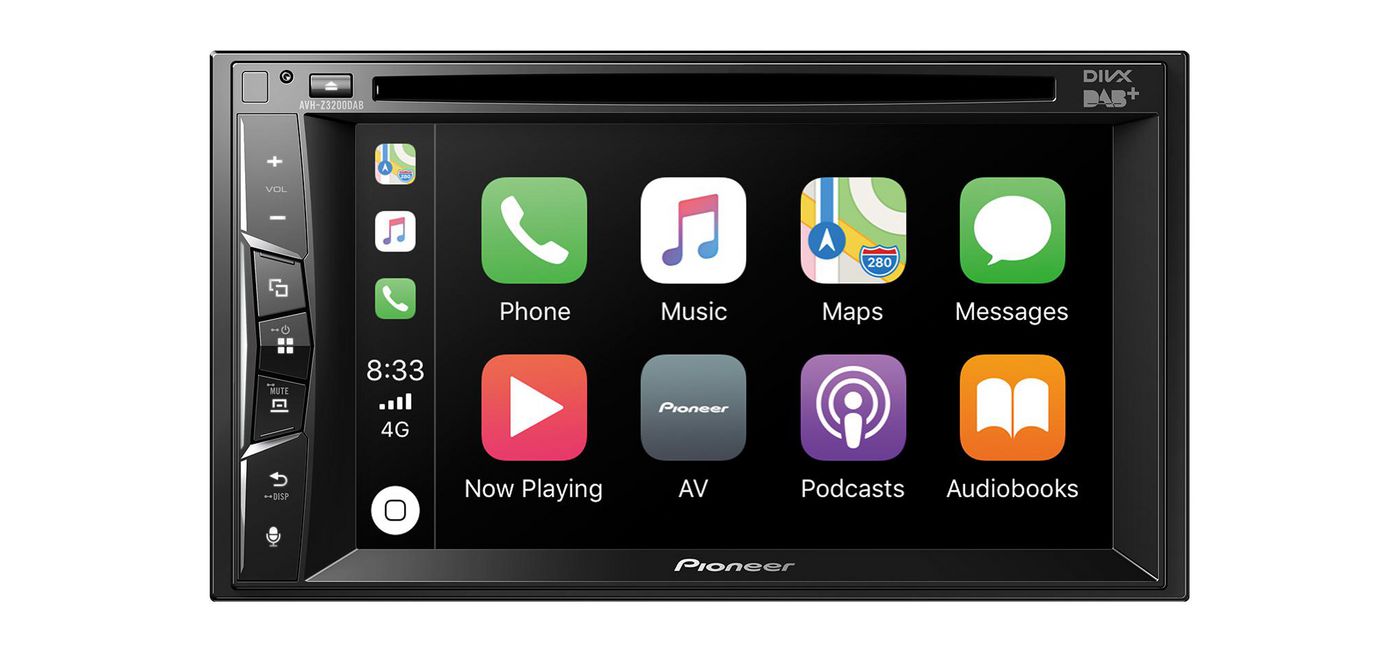 Pioneer AVH-Z3200DAB W129023017 Car Media Receiver Black 