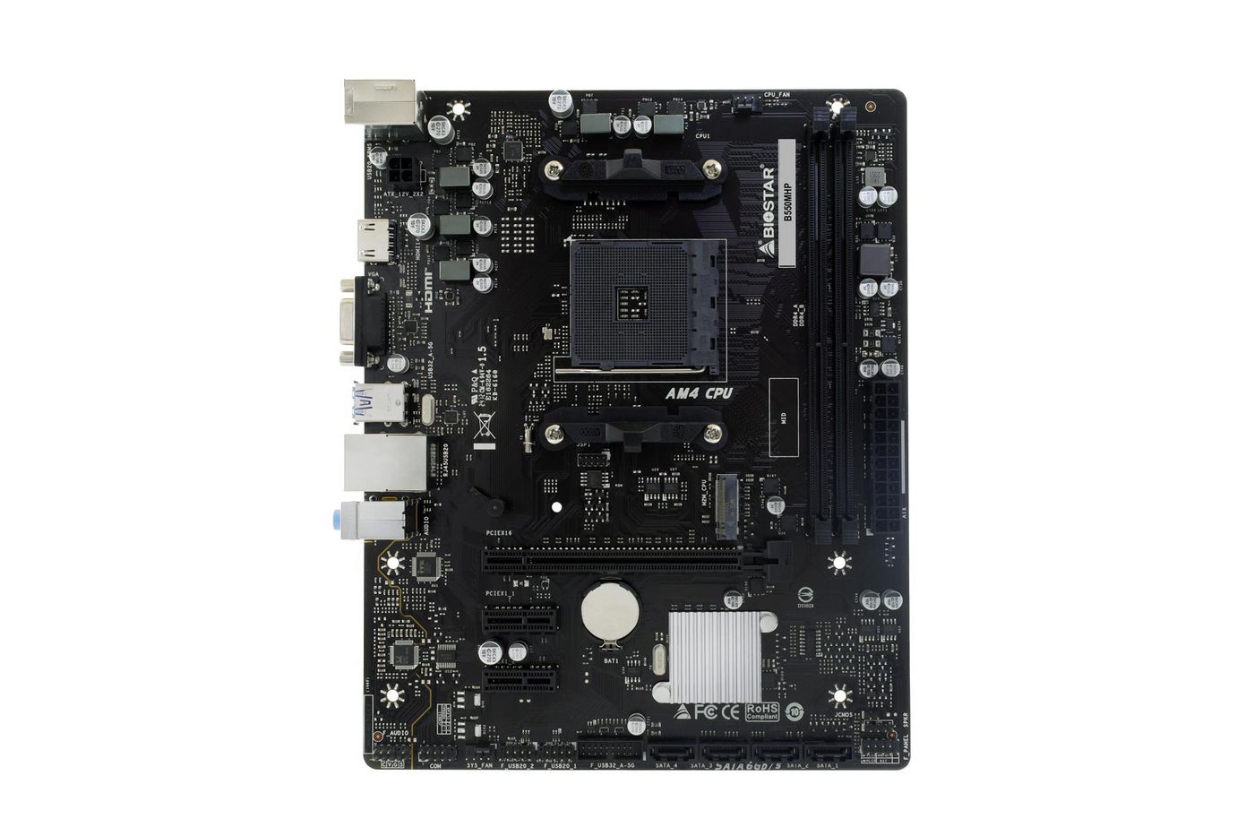 Biostar B550MHP W129023124 Motherboard Amd B550 Socket 