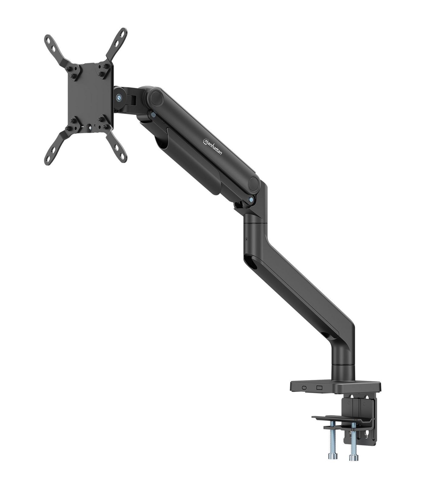 Manhattan 462570 Supporti a parete per TV 124,5 cm (49") Scrivania Nero
