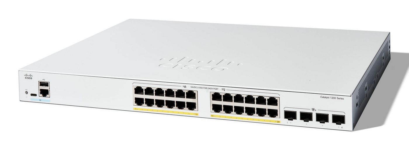 24Fp-4X Smart Switch, 24 Port