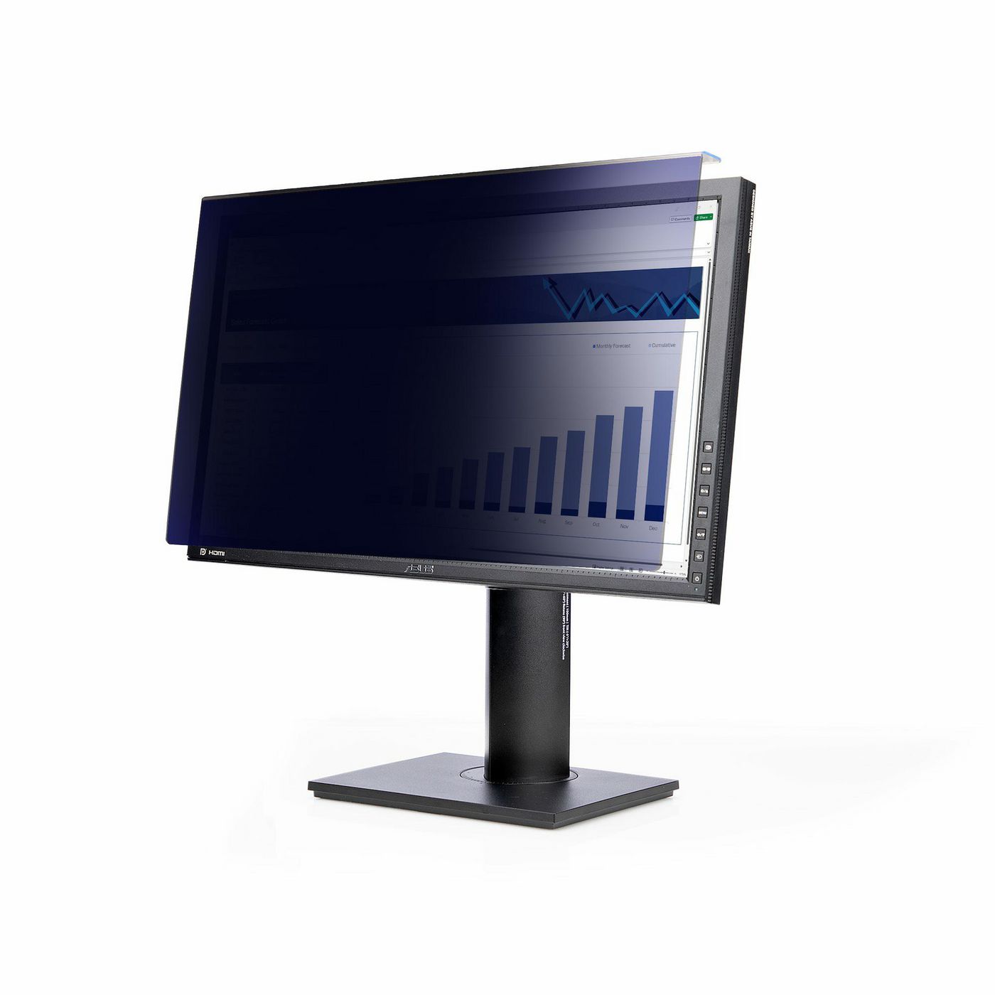 StarTech.com Filtro privacy per monitor da 23.8" 16:9, filtro di sicurezza in acrilico da appendere, pellicola protettiva ad in