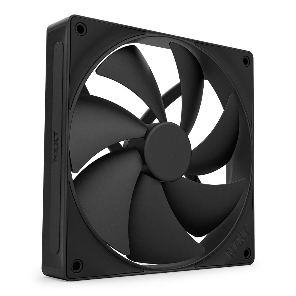 NZXT F140P Case per computer Ventilatore 14 cm Nero 1 pz (NZXT F Series F140P - indsats med bl?s)