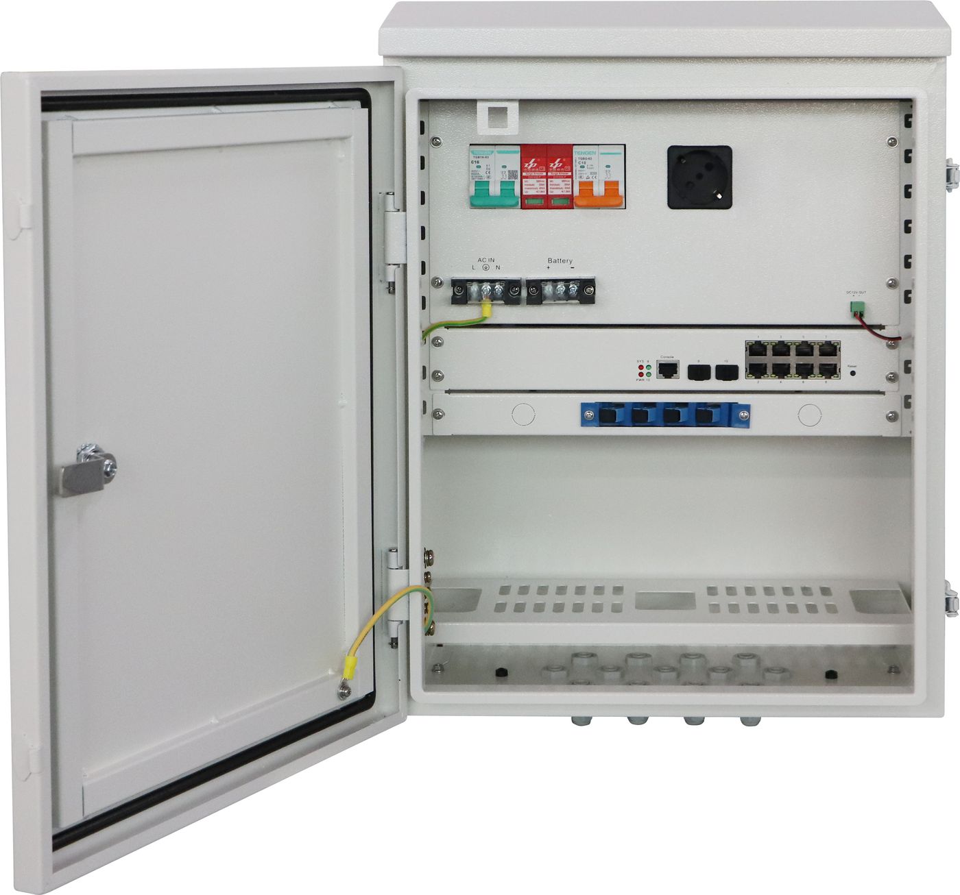 Outdoor L2 Managed Industrial - Ethernet PoE Switch - Warranty: 24M