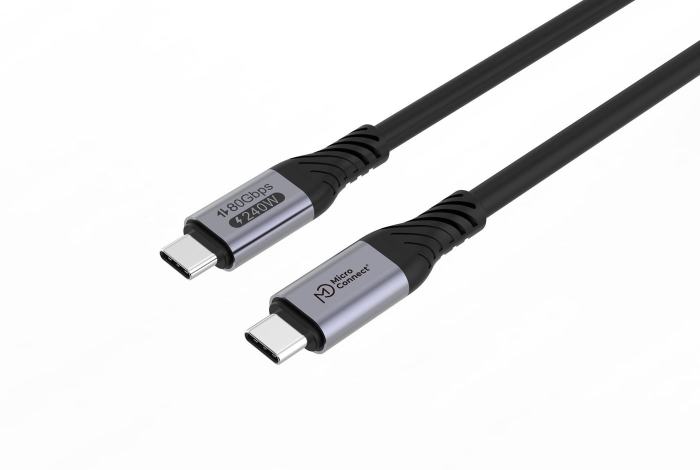 Premium USB4 Gen 4 USB-C - cable 1m 80Gbps, 240W - Warranty: 300M